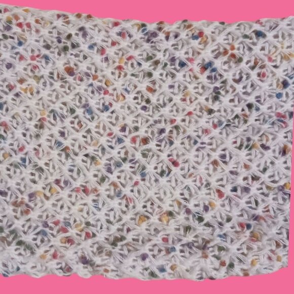 JustFashionNow Womens Confetti pattern Knit Sweater size Large - Picture 5 of 10